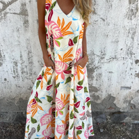 Matilda | Elegantes florales Kleid für Damen