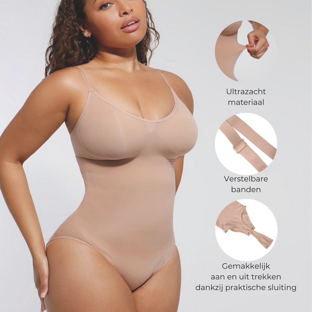 Leonie | nahtloser Shaping-Bodysuit mit String