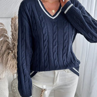 Sara™ | Zeitloser Damenpullover im stilvollen V-Ausschnitt-Design