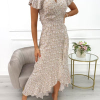 Kaya | stilvolles asymmetrisches Kleid für Damen