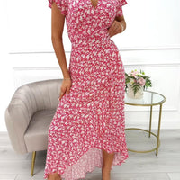 Kaya | stilvolles asymmetrisches Kleid für Damen