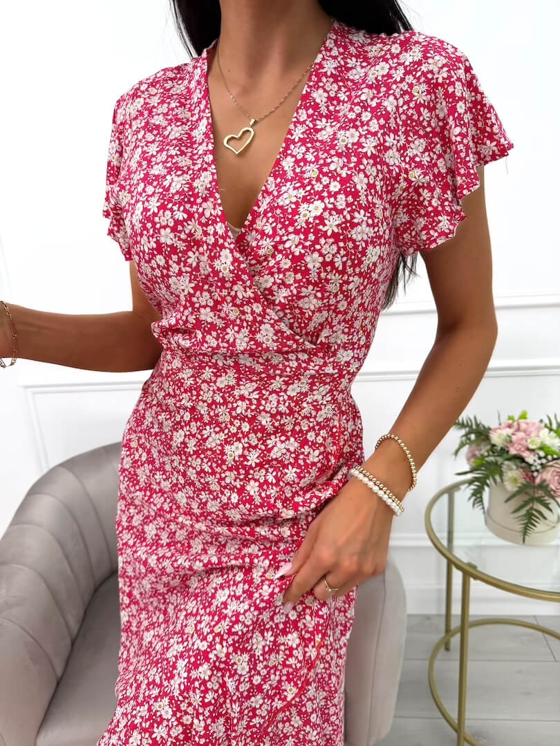 Kaya | stilvolles asymmetrisches Kleid für Damen