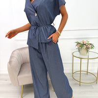 Aleia | bequemer Blusen- und Hosen-Satz für entspannte Tage