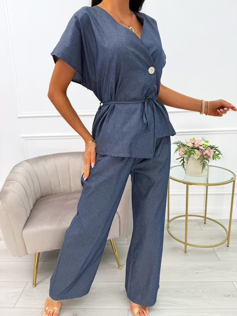 Aleia | bequemer Blusen- und Hosen-Satz für entspannte Tage