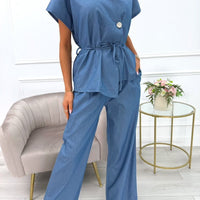 Aleia | bequemer Blusen- und Hosen-Satz für entspannte Tage