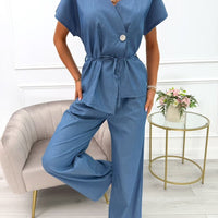 Aleia | bequemer Blusen- und Hosen-Satz für entspannte Tage