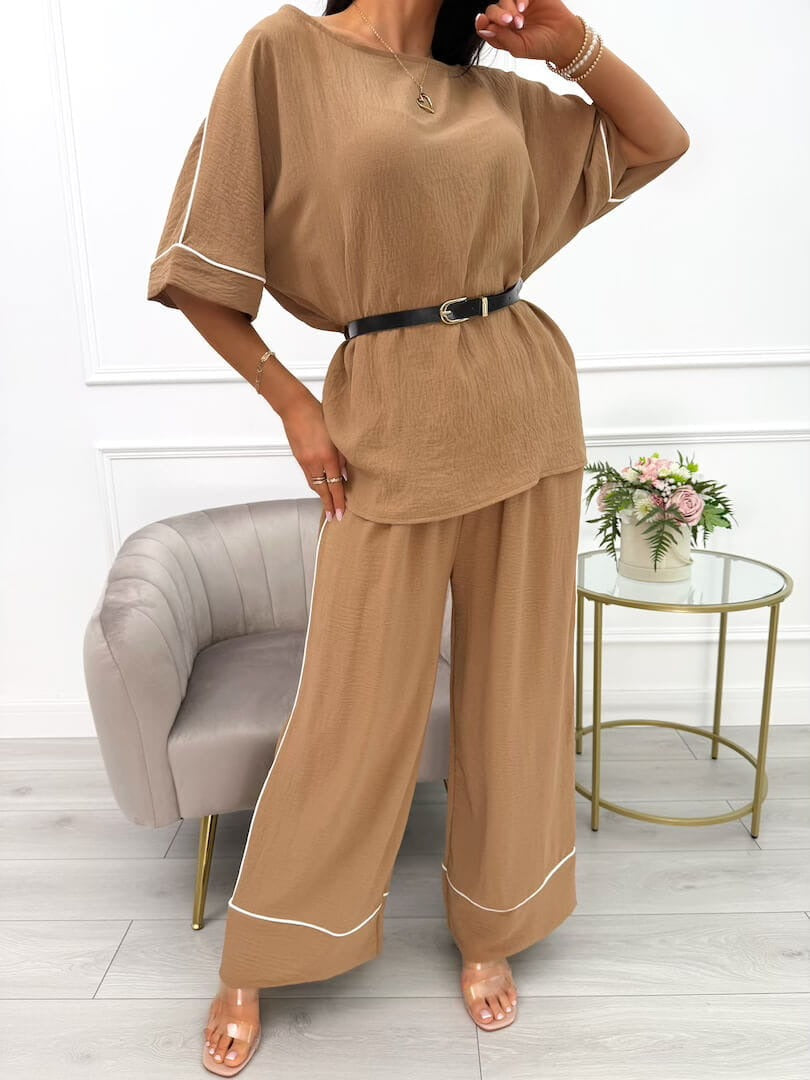 Amyra | modisches Set mit Gürtel für Damen