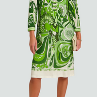 Hale | Abstraktes Print-Minikleid