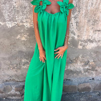 Lea | Romantisches Kleid mit floralen Details