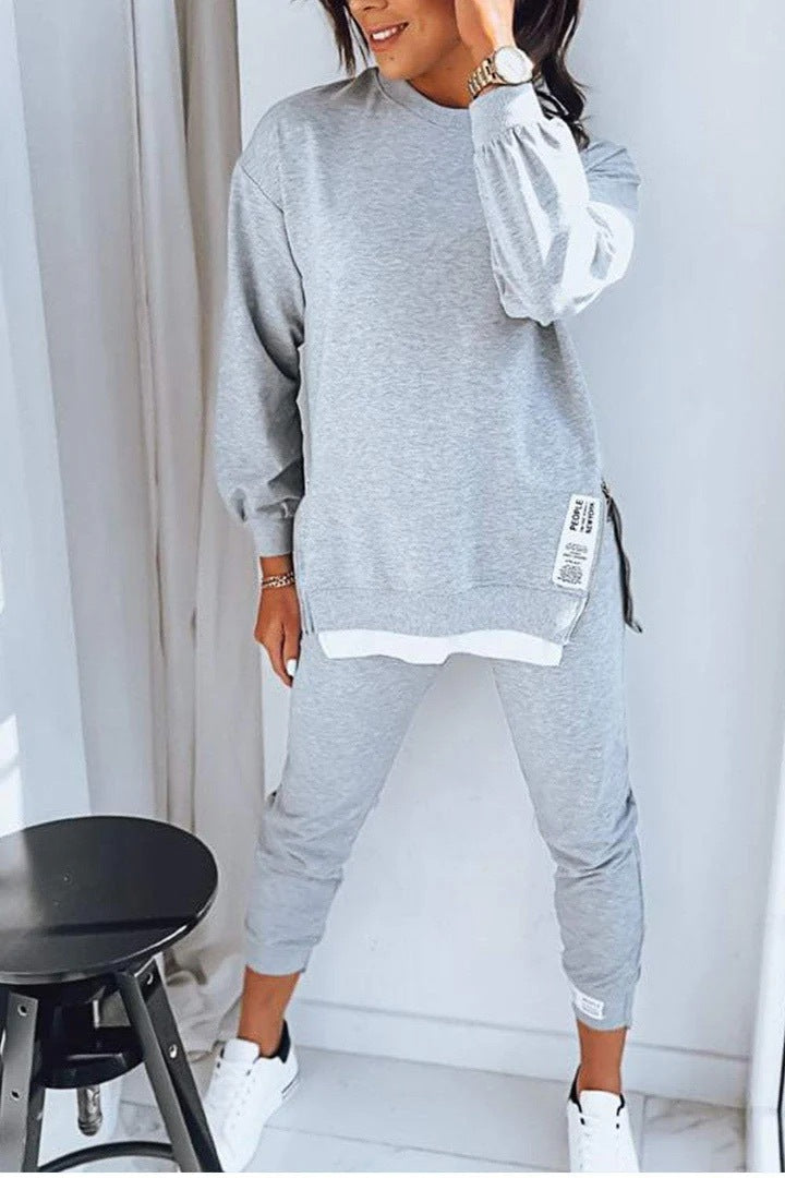 Dawna | Lässiges zweiteiliges Set aus Sweatshirt und Hose