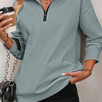 Hanna | Sweatshirt mit Reißverschluss