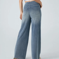 Carolina | Damen-Jeans, High Waist & weites Bein