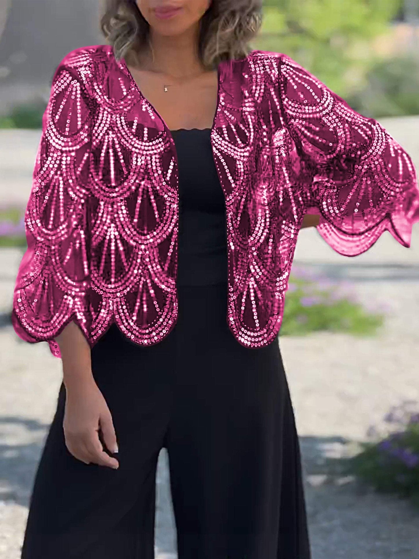 Mimosa | Sparkle-Chic Cardigan