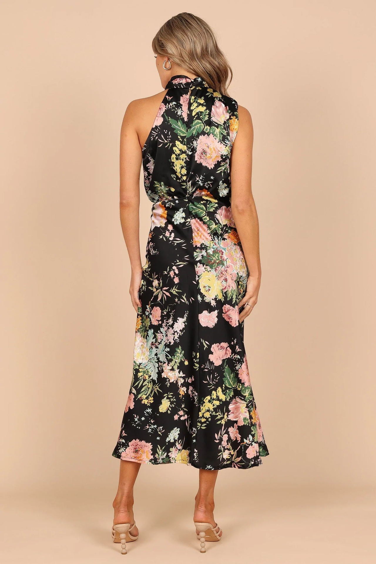 Arceli | elegantes Maxikleid mit Blumenprint