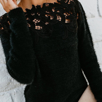 Natalia | Schulterfreier Strickpullover