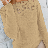 Natalia | Schulterfreier Strickpullover
