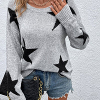 Haira | Oversized-Pullover im europäischen Stil