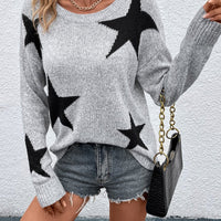 Haira | Oversized-Pullover im europäischen Stil