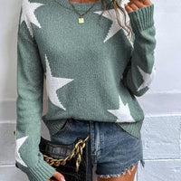 Haira | Oversized-Pullover im europäischen Stil