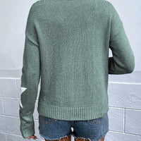 Haira | Oversized-Pullover im europäischen Stil