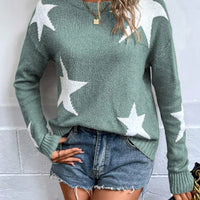 Haira | Oversized-Pullover im europäischen Stil