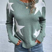 Haira | Oversized-Pullover im europäischen Stil