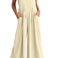 Marian | Stilvoller ärmelloser Jumpsuit für Damen