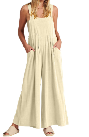 Marian | Stilvoller ärmelloser Jumpsuit für Damen