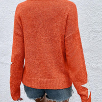 Haira | Oversized-Pullover im europäischen Stil