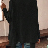 Erva | Strickjacke mit Fransen und Knöpfen