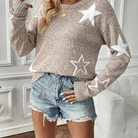 Haira | Oversized-Pullover im europäischen Stil