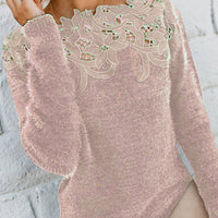 Natalia | Schulterfreier Strickpullover