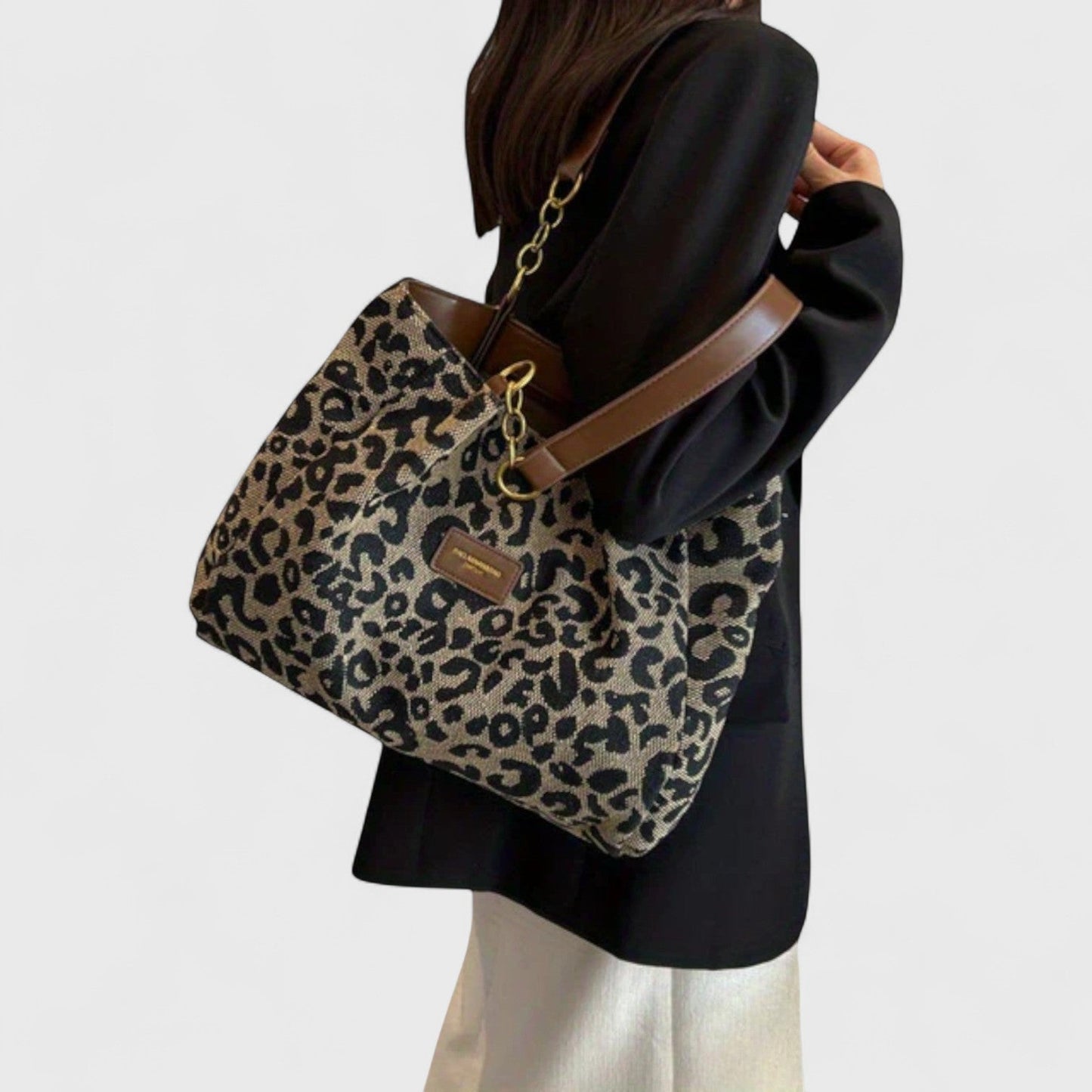 Amirra | Leopardenmuster-Shopper