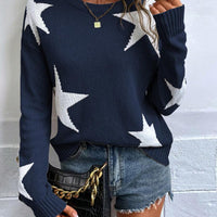 Haira | Oversized-Pullover im europäischen Stil