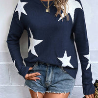 Haira | Oversized-Pullover im europäischen Stil