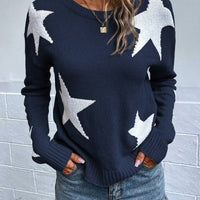 Haira | Oversized-Pullover im europäischen Stil