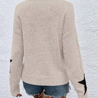 Haira | Oversized-Pullover im europäischen Stil