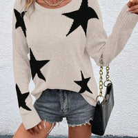 Haira | Oversized-Pullover im europäischen Stil