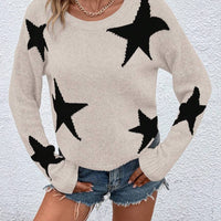 Haira | Oversized-Pullover im europäischen Stil