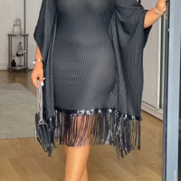 Sandy | Figurschmeichelndes Rippenkleid