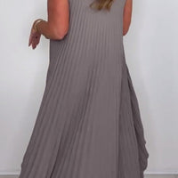 Janey | Zweiteiliges Plissee-Set: Mehrlagiges Oberteil und Hose