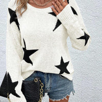 Haira | Oversized-Pullover im europäischen Stil