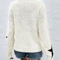 Haira | Oversized-Pullover im europäischen Stil