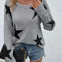 Haira | Oversized-Pullover im europäischen Stil