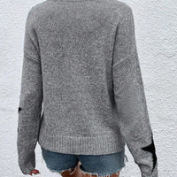 Haira | Oversized-Pullover im europäischen Stil