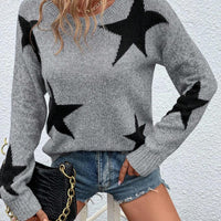 Haira | Oversized-Pullover im europäischen Stil