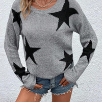 Haira | Oversized-Pullover im europäischen Stil