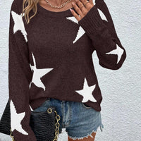 Haira | Oversized-Pullover im europäischen Stil