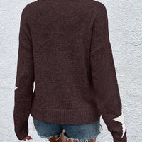 Haira | Oversized-Pullover im europäischen Stil