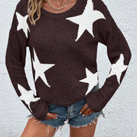 Haira | Oversized-Pullover im europäischen Stil